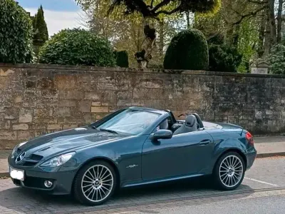 Gebraucht Mercedes SLK200 Edition 184 PS (135 kW) 2010 Grau Cabrio