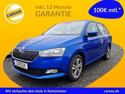Gebraucht Skoda Fabia Ambition 110 PS (80 kW) 2019 Blau Kombi