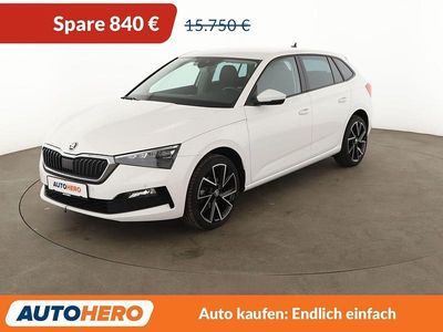 Gebraucht Skoda Scala Style 116 PS (85 kW) 2020 Weiß Kleinwagen