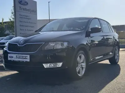 Gebraucht Skoda Rapid Joy 110 PS (80 kW) 2016 Schwarz Kleinwagen