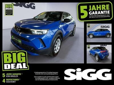 Gebraucht Opel Mokka Edition 100 kW (136 PS) 2022 Perl blau/voltaik blau SUV