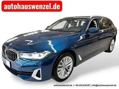 Usata BMW 530 Luxury Line 252 CV (185 kW) 2021 Blu Station wagon