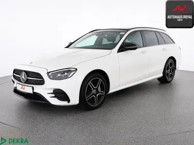 Gebraucht Mercedes E300 AMG 306 PS (225 kW) 2022 Polarweiss Kombi
