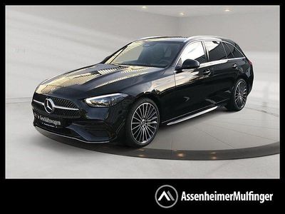 Metalliclack obsidianschwarz Gebraucht 2025 Mercedes C220 Kombi | 52.890 €