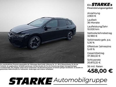 Neu VW Golf VIII R-line 150 PS (110 kW) 2026 Schwarz (grenadillschwarz metallic) Kombi