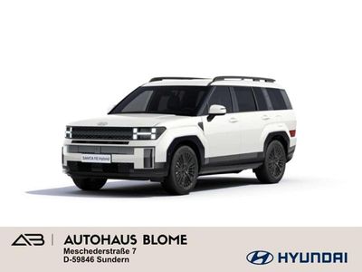 Creamy white Neu 2026 Hyundai Santa Fe Blackline SUV | 57.690 €