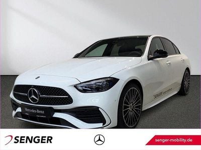 Brugt Mercedes C220 AMG 197 HK (144 kW) 2026 Hvid Sedan