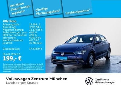 Gebraucht VW Polo Style 95 PS (69 kW) 2022 Violet Limousine