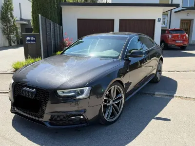 Brugt Audi A5 Sportback S-line plus 218 HK (160 kW) 2015 Grå Hatchback