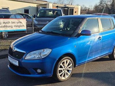 Raceblau metallic Gebraucht 2014 Skoda Fabia Best of Kleinwagen | 4.990 €