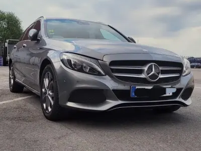 Usata Mercedes C220 170 CV (125 kW) 2016 Grigio Station wagon