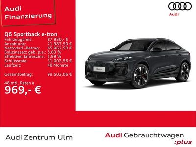 Gebraucht Audi Q6 Sportback e-tron Edition .1 284 kW (387 PS) 2026 Grau SUV
