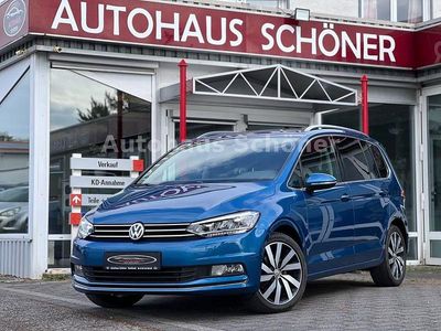 Gebraucht VW Touran Highline 150 PS (110 kW) 2017 Blau Van / Kleinbus