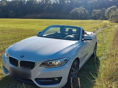 Gebraucht BMW 220 Sport Line 184 PS (135 kW) 2016 Weiß Cabrio
