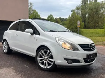Gebraucht Opel Corsa 87 PS (63 kW) 2010 Weiß Kleinwagen