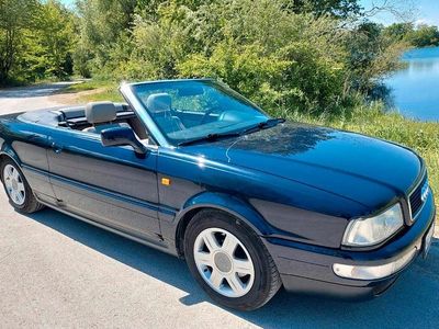 Gebraucht Audi Cabriolet 116 PS (85 kW) 1998 Blau Cabrio