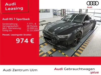 Używany Audi RS7 Sportback Ambiente 600 KM (441 kW) 2023 Czarny Hatchback