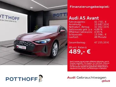 Gebraucht Audi A5 Ambiente 204 PS (150 kW) 2024 Rot Kombi