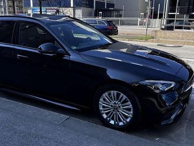 Gebraucht Mercedes C180 AMG line 170 PS (125 kW) 2023 Schwarz Kombi