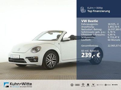 Gebraucht VW Beetle Cabriolet Sound 105 PS (77 kW) 2017 Weiß Cabrio