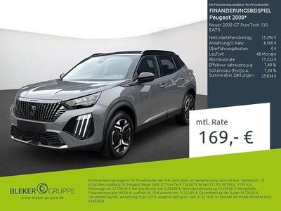 Gebraucht Peugeot 2008 GT 131 PS (96 kW) 2024 Grau/typ aussenverkleidung metalliclackierung SUV
