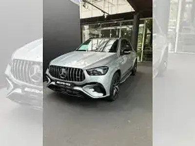 Neu Mercedes GLE53 AMG AMG 449 PS (330 kW) 2026 Silber (hightechsilber metallic) SUV
