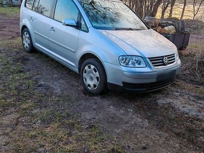 Gebraucht VW Touran 115 PS (84 kW) 2004 Silber Van / Kleinbus