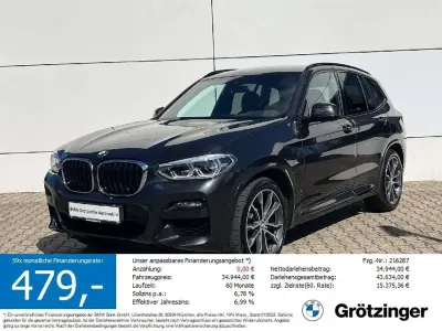 Gebraucht BMW X3 M Sport 194 PS (142 kW) 2021 Grau SUV