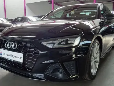 Brugt Audi A4 S-Line 204 HK (150 kW) 2022 Sort Sedan