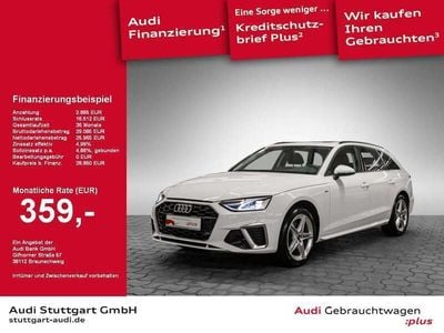 Ibisweiß Gebraucht 2022 Audi A4 S-Line Kombi | 32.940 € (Etwas zu teuer)
