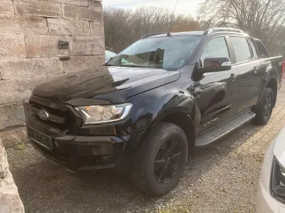 Brugt Ford Ranger 200 HK (147 kW) 2018 Sort Pickup / Ladvogn