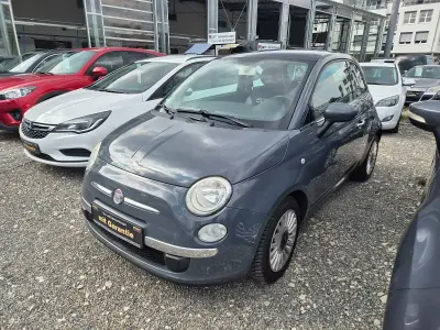 Gebraucht Fiat 500 Lounge 69 PS (50 kW) 2010 Grau Kleinwagen