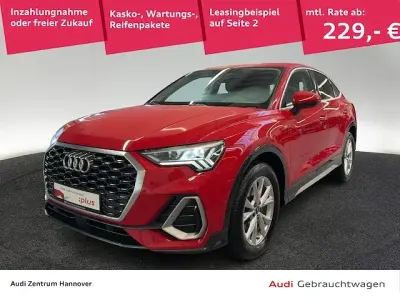 Gebraucht Audi Q3 Sportback S-Line 150 PS (110 kW) 2023 Tangorot metallic SUV