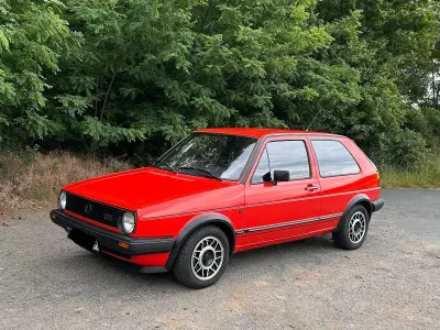 Gebraucht VW Golf II GTI 111 PS (81 kW) 1985 Rot Kleinwagen