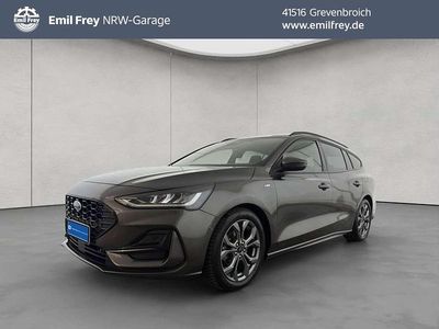 Grau Gebraucht 2024 Ford Focus ST-Line X Kombi | 23.480 € (Fairer Preis)