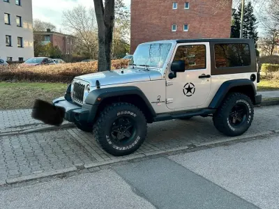 Käytetty Jeep Wrangler 177 HP (130 kW) 2008 Hopea Katumaasturi