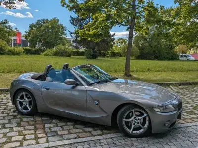 Begagnad BMW Z4 Performance 231 HK (169 kW) 2005 Silver Cab