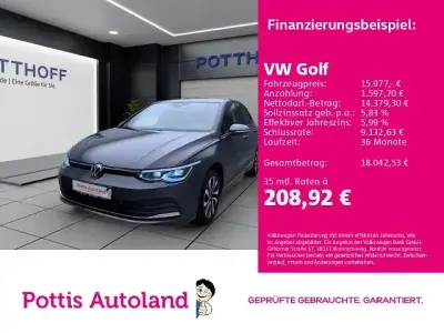 Gebraucht VW Golf VII Active 2021 Grau Kleinwagen