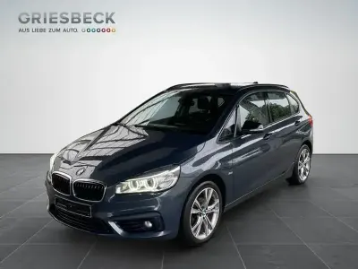 Gebraucht BMW 218 Active Tourer Sport Line 150 PS (110 kW) 2017 Grau Van / Kleinbus