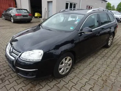 Gebraucht VW Golf VI Comfortline 122 PS (89 kW) 2009 Schwarz Kleinwagen