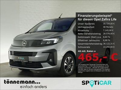 Gebraucht Opel Zafira Life Edition 177 PS (130 kW) 2024 Grau Van / Kleinbus
