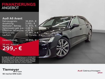 Gebraucht Audi A6 S-Line 163 PS (119 kW) 2023 Schwarz Kombi