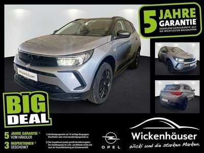 Gebraucht Opel Grandland X GS Line 131 PS (96 kW) 2022 Kontrast grau/quarz silber (metallic) SUV