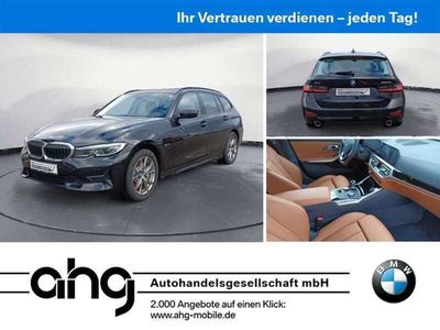 gebraucht BMW 330e xDrive Touring Sport Line Navi Klima Leder