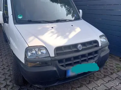 Gebraucht Fiat Doblò 76 PS (55 kW) 2001 Weiß Van / Kleinbus