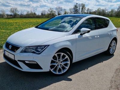 Usata Seat Leon FR 150 CV (110 kW) 2017 Bianco Berlina