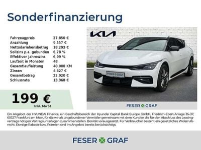 Gebraucht Kia EV6 GT-Line 239 kW (325 PS) 2022 Snow white pearl SUV
