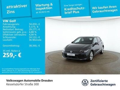 Neu VW Golf VIII Life 204 PS (150 kW) 2026 Oyster silver metallic Limousine