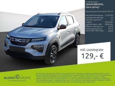 Gebraucht Dacia Spring Extreme 47 kW (65 PS) 2023 Silber Kleinwagen