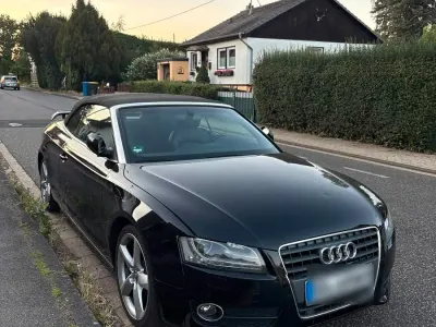 Gebraucht Audi A5 Cabriolet Design 211 PS (155 kW) 2009 Schwarz Cabrio